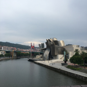 Architecture le long du Nervion Bilbao