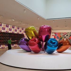 Section art contemporain Musée Guggenheim