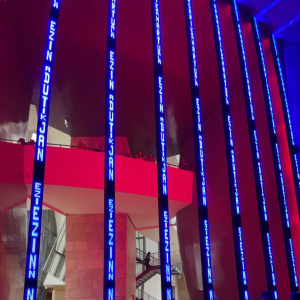 Section art contemporain Musée Guggenheim (2)