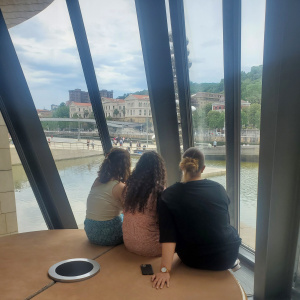 Vue sur la ville depuis le musée Guggenheim