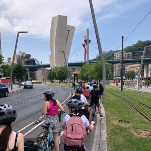 Découverte de l'architecture de la ville à vélo