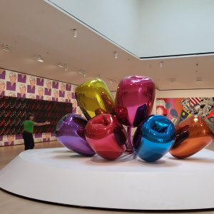 Section art contemporain Musée Guggenheim